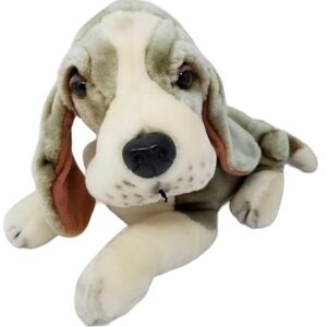 Basset Hound Dog Puppy Beagle Blood Hound Plush Realistic TB Toy Trading Co 12"